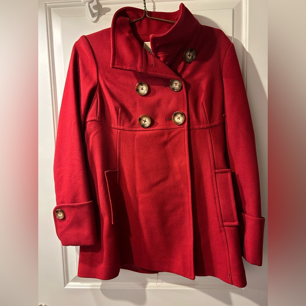 Red MICHAEL Michael Kors Peacoat